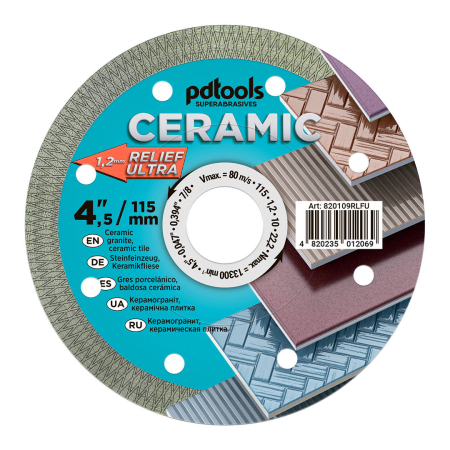 Tarcza diamentowa 115mm Ceramic Relief Ultra